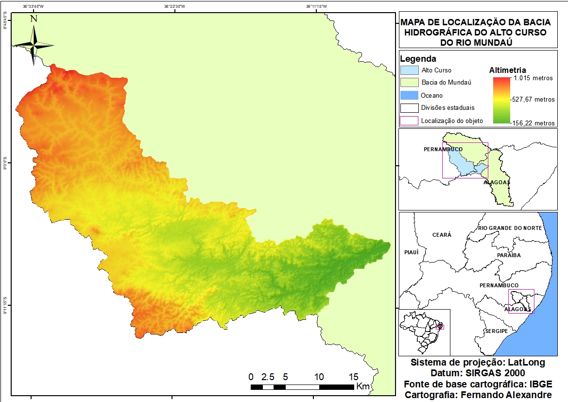 12º Sinageo Mapeamento GeomorfolÓgico Da Bacia HidrogrÁfica Do Alto Curso Do Rio MundaÚ Peal 