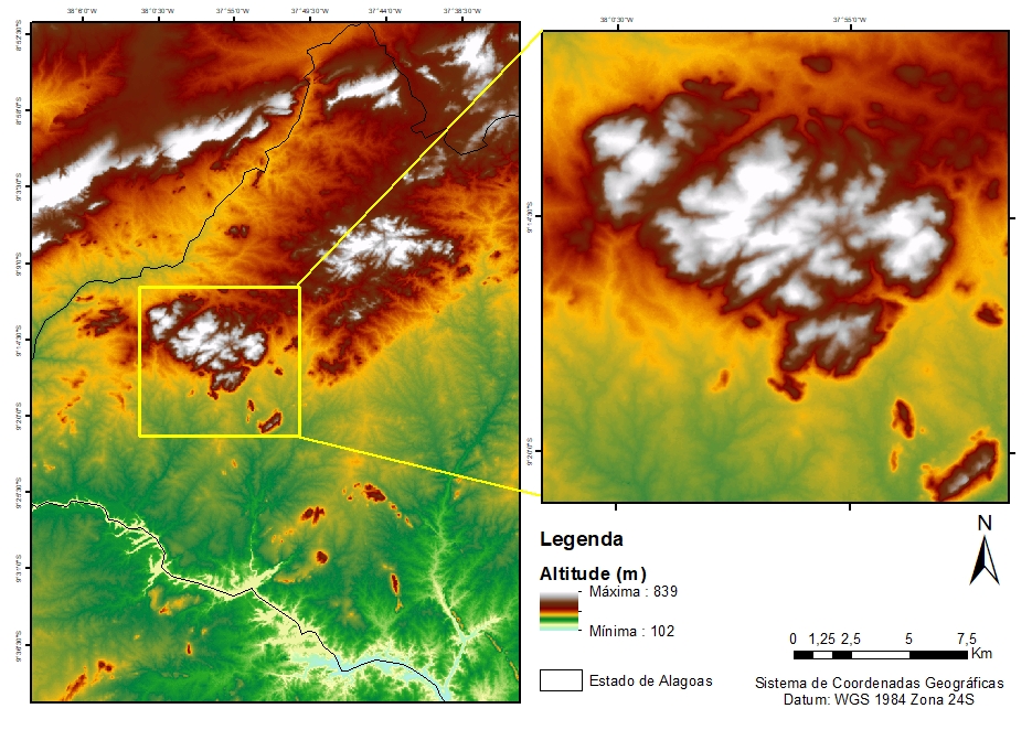 12º Sinageo Mapeamento De Unidades GeomorfolÓgicas No MaciÇo Residual Do MunicÍpio De Água